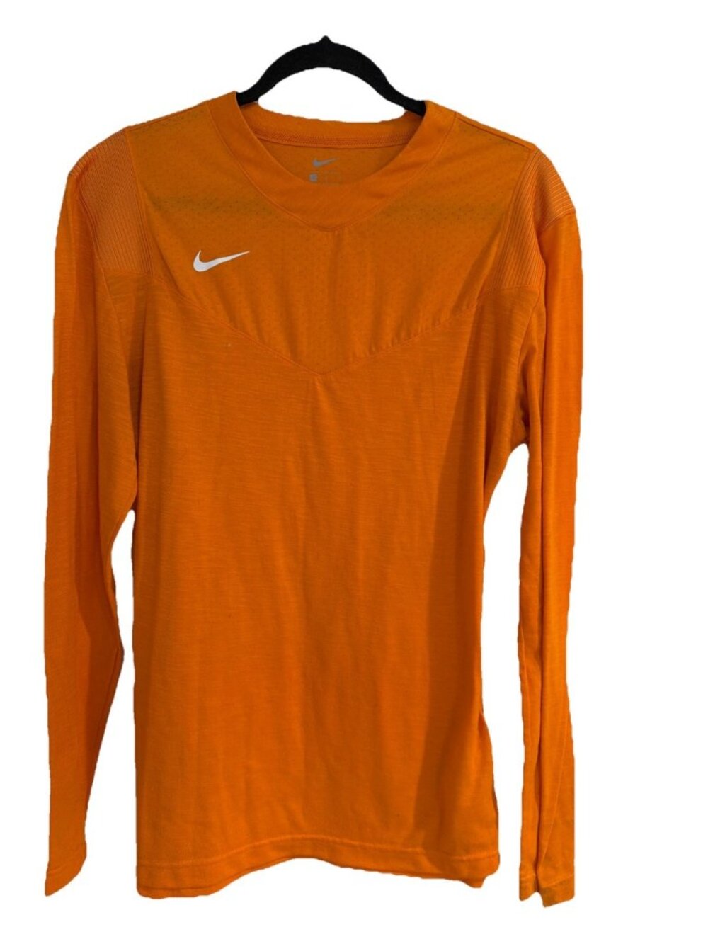 Orange Nike long sleeve shirt size M men’s Nike Elastic Shirt Stretch Sports